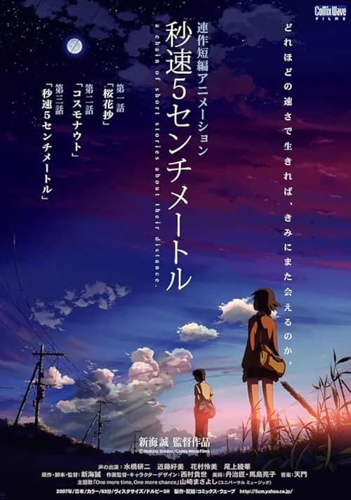 5 Centimeters Per Second film posteri
