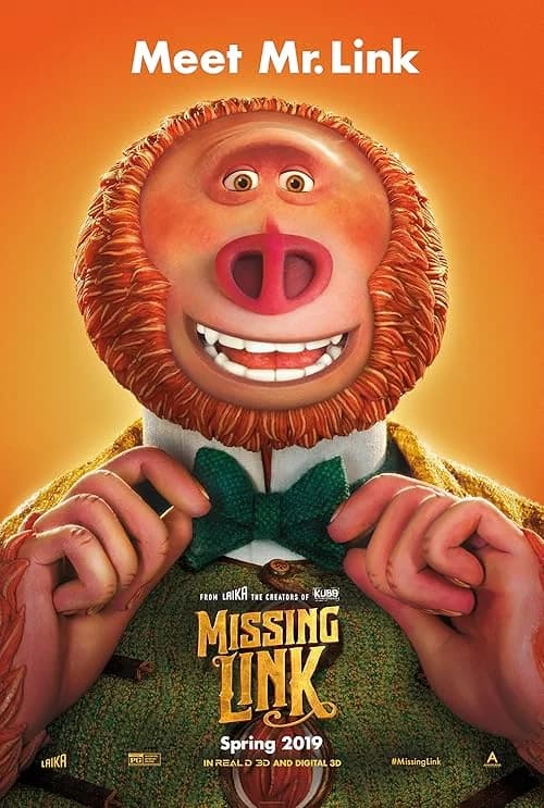Missing Link film posteri