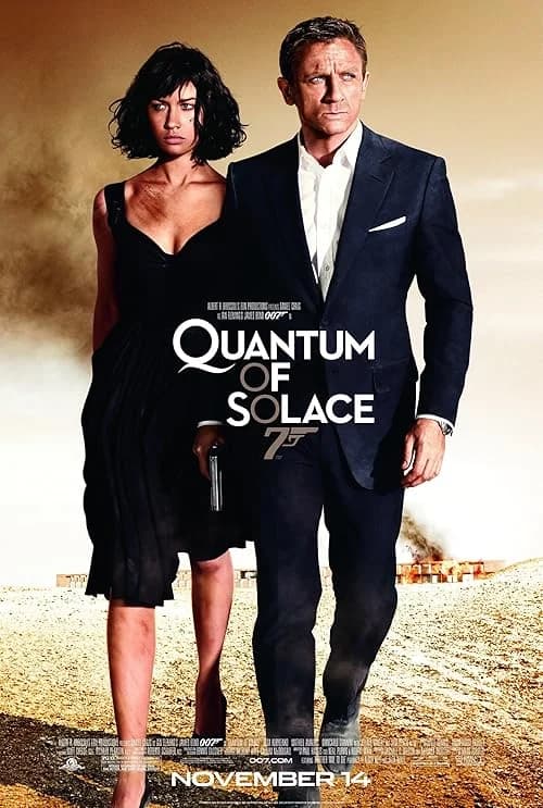 Quantum of Solace film posteri
