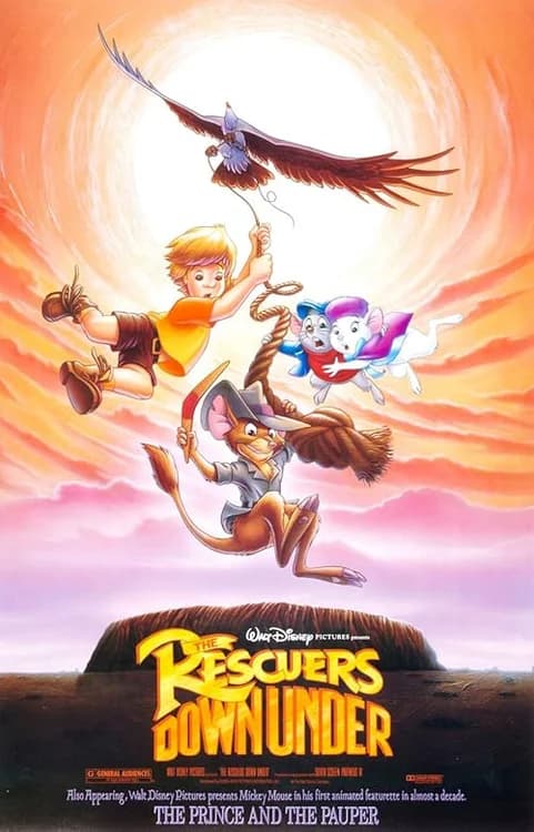 The Rescuers Down Under film posteri